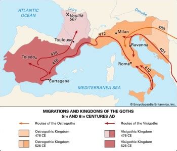 İber Yarımadası'nda Müslümanların Fethi ve Batı Avrupa Tarihi Üzerindeki Etkileri: Vizigot Krallığı'nın Çöküşü